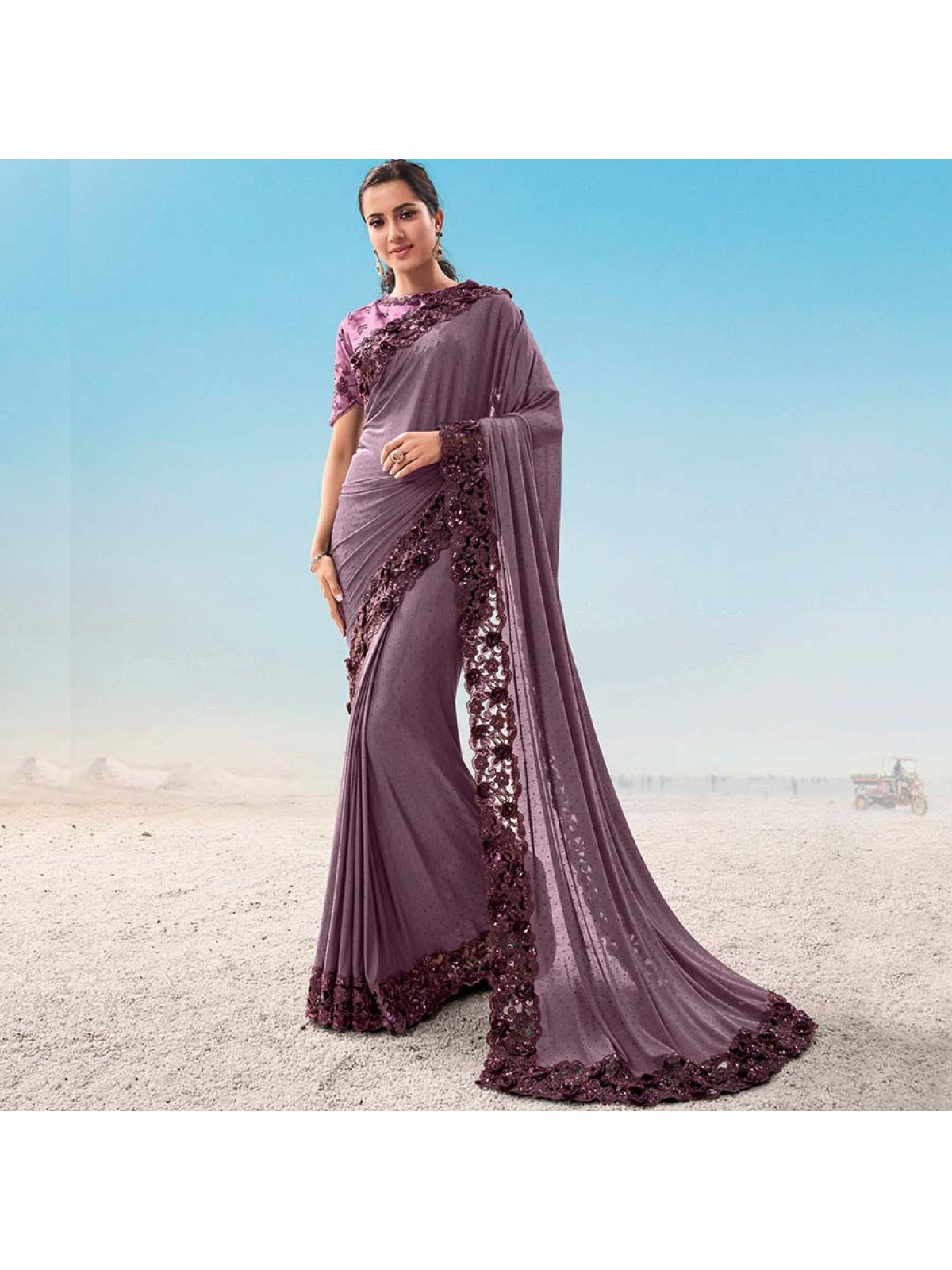 Classy Fancy Designer Party Wear Saree | Latest Kurti Designs